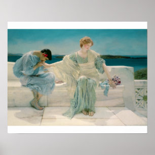 Póster Alma-Tadema   No me preguntes más, 1906