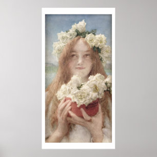 Póster Alma-Tadema   Oferta de verano, 1894