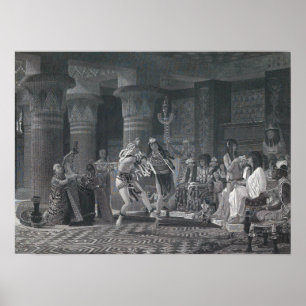 Póster Alma-Tadema - Pasatiempo En El Antiguo Egipto 1876