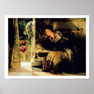 Póster Alma-Tadema   Pasos de bienvenida, 1883
