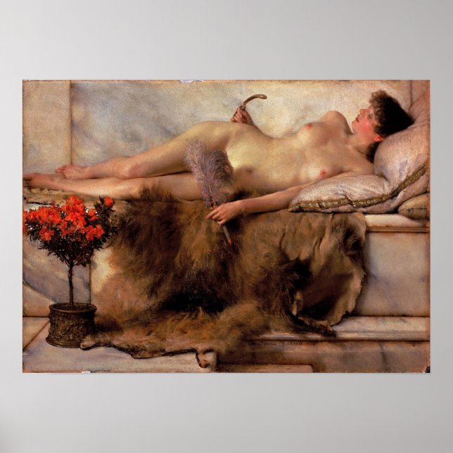 Póster Alma-Tadema - Tepidarium (Frente)