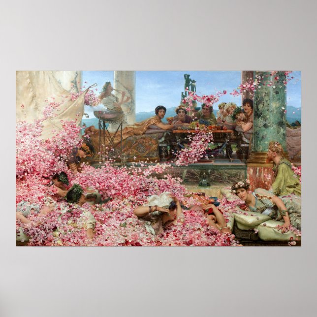 Póster Alma-Tadema - The Roses Of Heliogabalus (Frente)