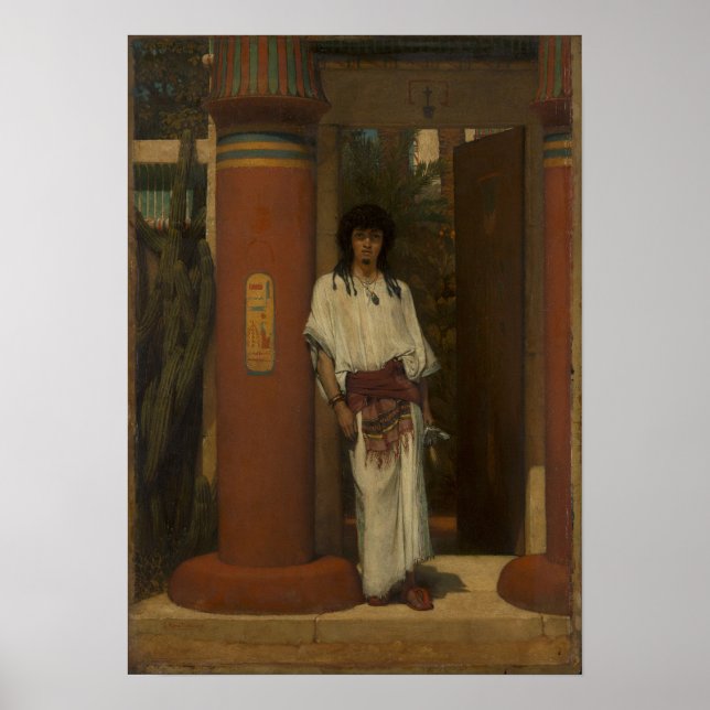 Póster Alma-Tadema - Un Ciudadano De Memphis (Frente)