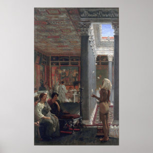 Póster Alma-Tadema - Un malabarista