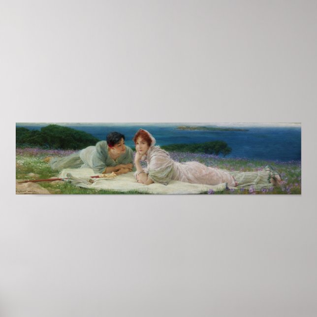 Póster Alma-Tadema - Un Mundo Propio (Frente)