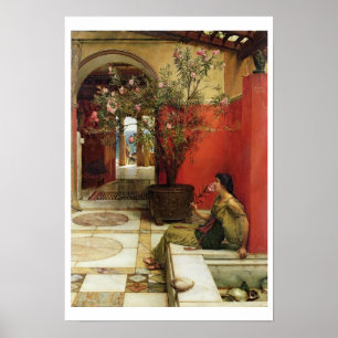 Póster Alma-Tadema   Un Oleander, 1882
