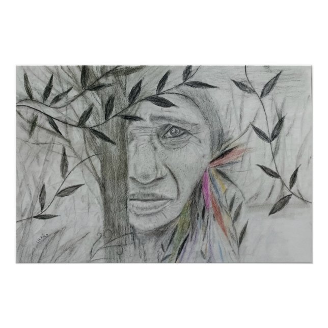 Póster Alma Xamã (Anverso)