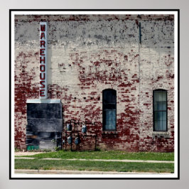 Póster Almacén de ladrillos