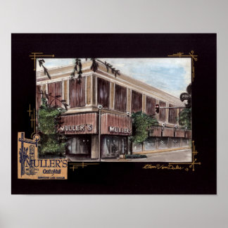 Póster Almacén de mullers