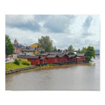 Almacenes rojos, Porvoo, Finlandia