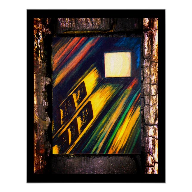 Póster Almas en la entrada (Anverso)