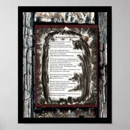 Póster Almas llorando por todas partes