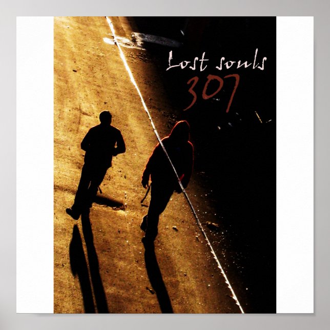 Póster almas perdidas (Frente)