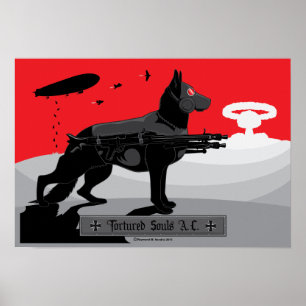 Póster "Almas torturadas A.C." GSD