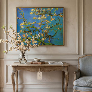 Póster Almendro en flor de Vincent van Gogh