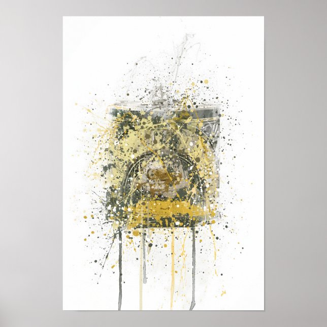 Póster Almíbar dorado (Frente)