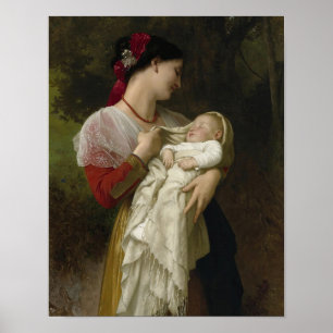Póster Almirante Maternelle - William-Adolphe Bouguereau