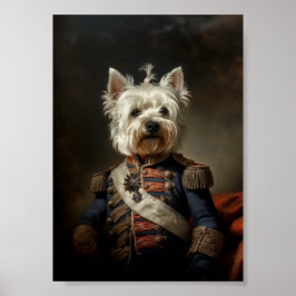 Póster Almirante West Highland Terrier