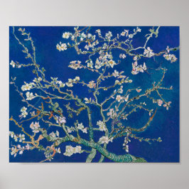 Póster Almond Bloom (añil) | Van Gogh |