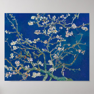 Póster Almond Bloom (añil) Van Gogh