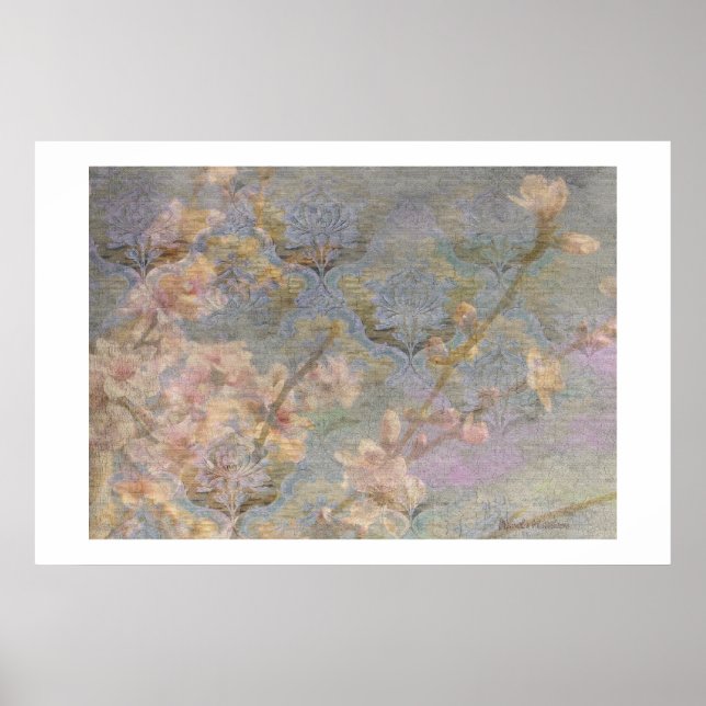 Póster Almond Blossom Tapestry Poster (Frente)