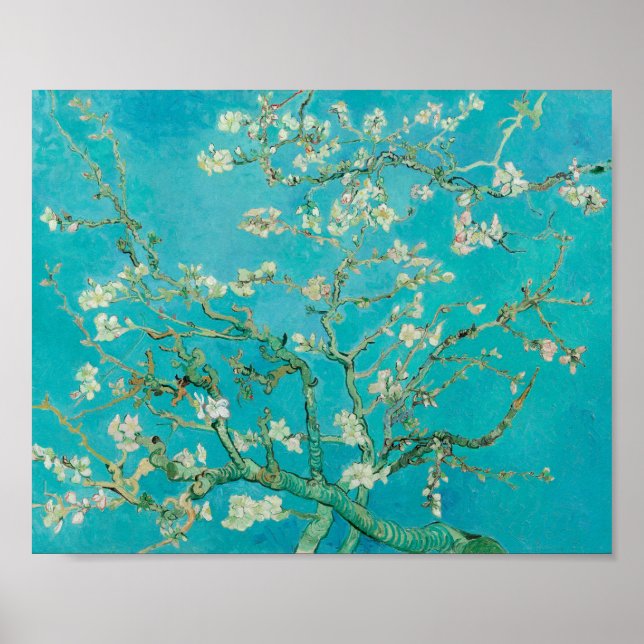 Póster Almond Blossom Van Gogh (Frente)