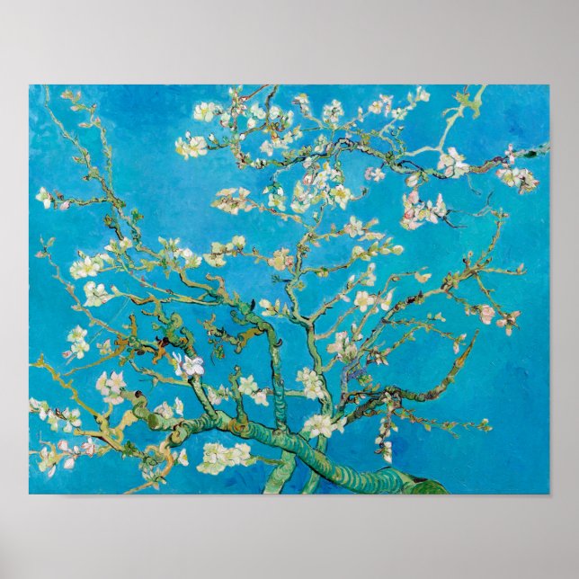 Póster Almond Blossom, Vincent van Gogh (Frente)