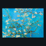 Póster Almond Blossom Vincent Van Gogh<br><div class="desc">Florencia de almendras de Vincent van Gogh con impresionantes colores verdes y azules.</div>