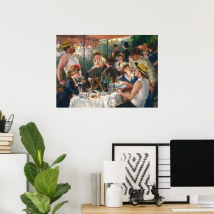 Póster Almuerzo de los remeros Renoir