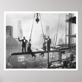 Póster Almuerzo en el Waldorf