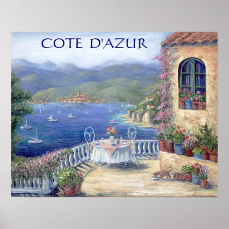 Póster Almuerzo En La Terraza