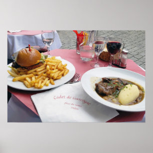Póster Almuerzo en París Poster de Francia