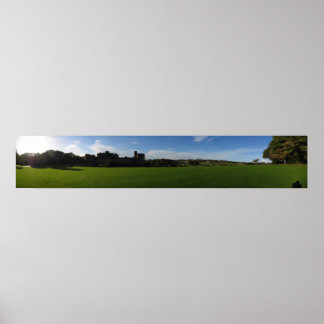 Póster Alnwick Castle Panoramic