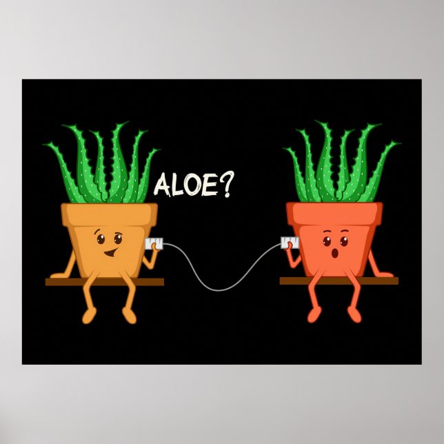 Póster Aloe Vera Barber (Frente)
