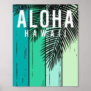 Póster Aloha hawaii