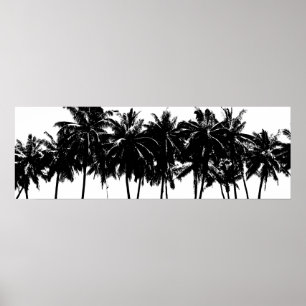 Póster Aloha Hawaii Palm Trepics Viajes