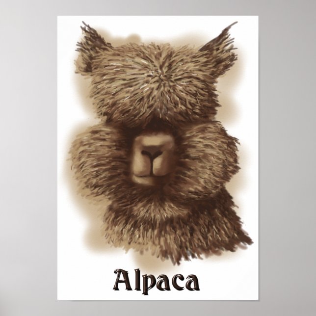 Póster Alpaca (Frente)