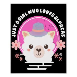 Póster alpacas vintage