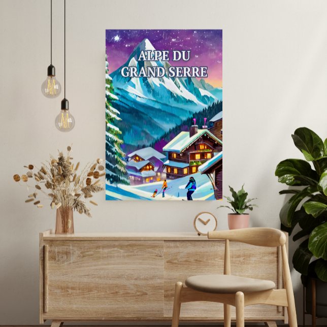 Póster Alpe du Grand Serre : Panorama Alpin (Subido por el creador)