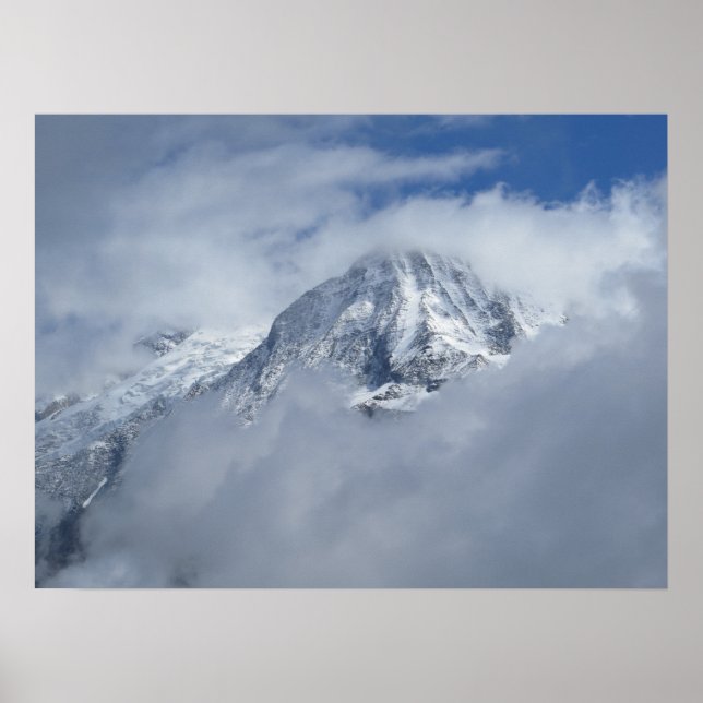 Póster Alpes franceses (Frente)