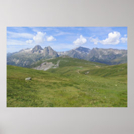 Póster Alpes franceses