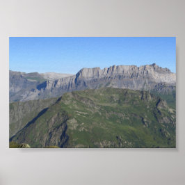Póster Alpes franceses