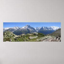 Póster Alpes franceses