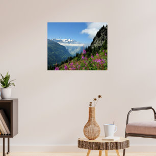 Póster Alpes - Suiza
