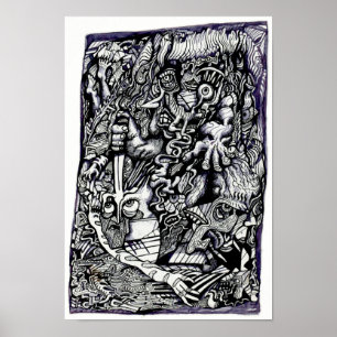 Póster Alpha Warrior, de Brian Benson