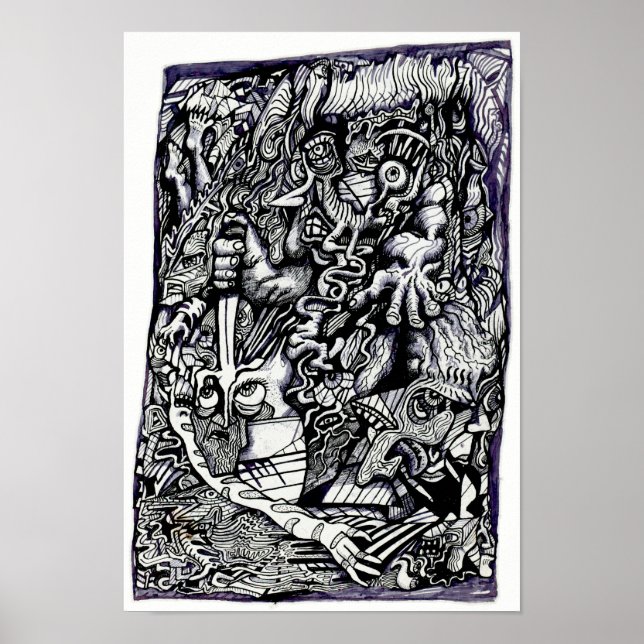 Póster Alpha Warrior, de Brian Benson (Frente)