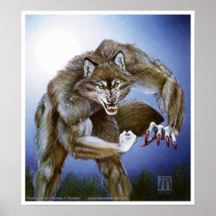 Póster Alpha Werewolf