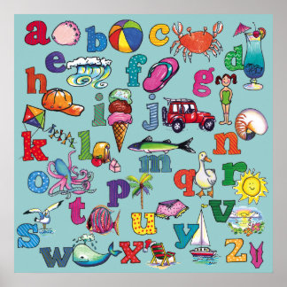 Póster alphabet-bay-poster