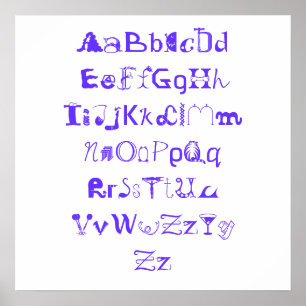 Póster Alphamabetico