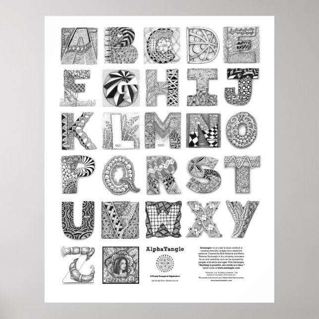 Póster AlphaTangle (Frente)